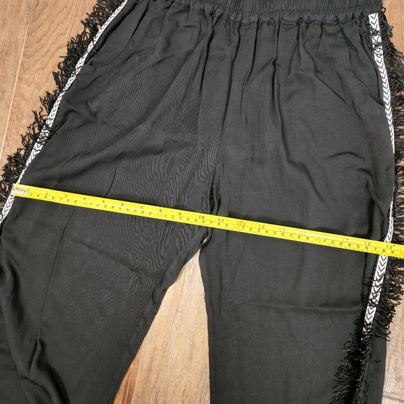 LOYD/FORD black side fringe pants - Picture 11 of 13